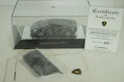Lamborghini Aventador LP700-4 2011, metallic grey, 54646, AutoArt 1:43