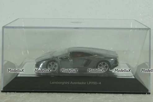 Lamborghini Aventador LP700-4 2011, metallic grey, 54646, AutoArt 1:43