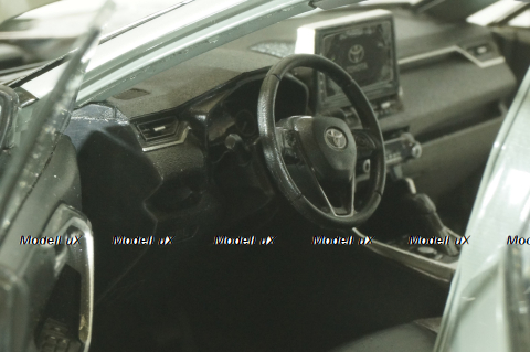 Toyota RAV4 2019, grey, RA801-B0, Paudi 1:18