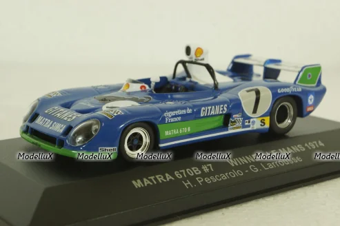 Matra 670 B  LM 74 Winner, LM1974, IXO 1:43
