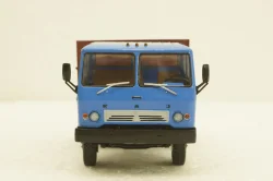 Каз-ММЗ-4502,  синий/коричневый, АвтоИстория 1:43
