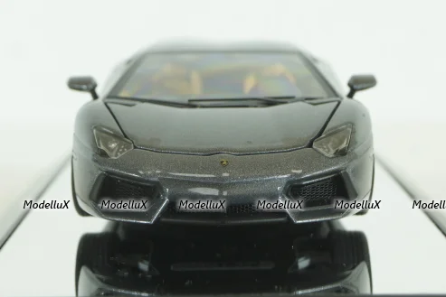 Lamborghini Aventador LP700-4 2011, metallic grey, 54646, AutoArt 1:43