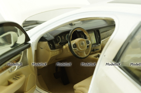 Volvo S90 2016, white, 9430783, Motorcity 1:18