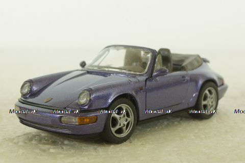 Porsche Carrera 2 (964) 1989 Cabrio purple, 1110C, Shabak 1:43