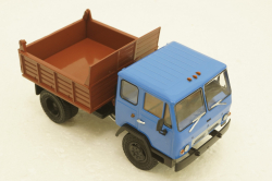 Каз-ММЗ-4502,  синий/коричневый, АвтоИстория 1:43