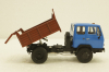 Каз-ММЗ-4502,  синий/коричневый, АвтоИстория 1:43