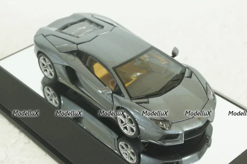Lamborghini Aventador LP700-4 2011, metallic grey, 54646, AutoArt 1:43