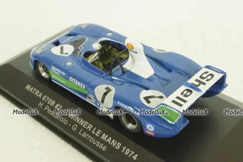 Matra 670 B  LM 74 Winner, LM1974, IXO 1:43