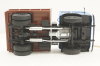 Каз-ММЗ-4502,  синий/коричневый, АвтоИстория 1:43