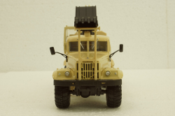 Краз-255Б ЭОВ-4421, Экскаватор бежевый, Н740, Наш Автопром 1:43