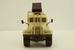 Краз-255Б ЭОВ-4421, Экскаватор бежевый, Н740, Наш Автопром 1:43