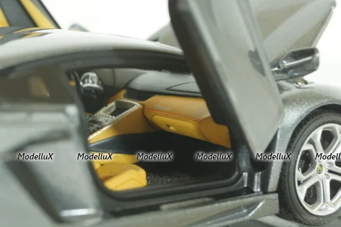 Lamborghini Aventador LP700-4 2011, metallic grey, 54646, AutoArt 1:43