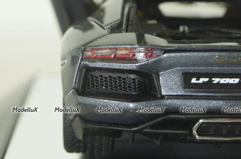 Lamborghini Aventador LP700-4 2011, metallic grey, 54646, AutoArt 1:43
