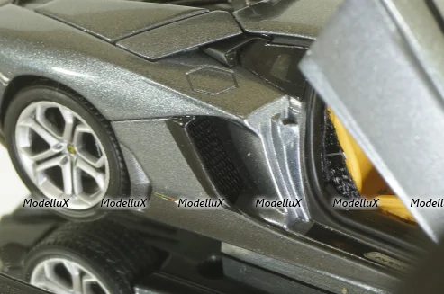 Lamborghini Aventador LP700-4 2011, metallic grey, 54646, AutoArt 1:43