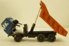 Камаз-5511, самосвал, синий/оранжевый, Арек  1:43