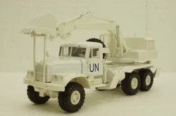 Краз-255Б ЭОВ-4421 ООН, Экскаватор белый, Н738, Наш Автопром 1:43