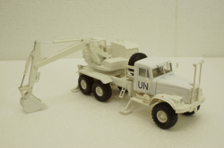 Краз-255Б ЭОВ-4421 ООН, Экскаватор белый, Н738, Наш Автопром 1:43