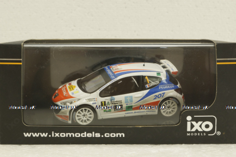 Peugeot 207 S2000 #1 Rally Casinos do Algarve, 2007, RAM287, IXO 1:43