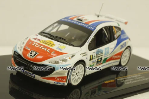 Peugeot 207 S2000 #1 Rally Casinos do Algarve, 2007, RAM287, IXO 1:43