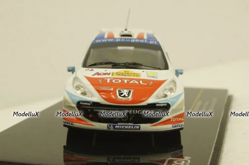 Peugeot 207 S2000 #1 Rally Casinos do Algarve, 2007, RAM287, IXO 1:43