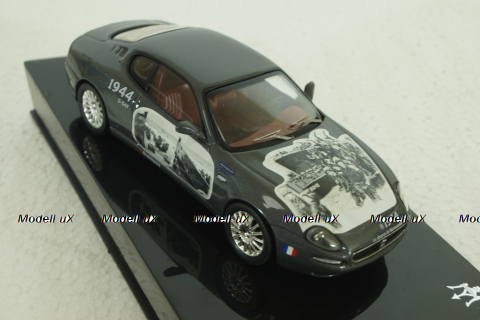 Maserati Coupe Cambiocorsa 2002 Cambiocorsa 90th Anniversary D-Day 1944, grey, MOC055, IXO 1:43