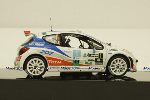 Peugeot 207 S2000 #1 Rally Casinos do Algarve, 2007, RAM287, IXO 1:43