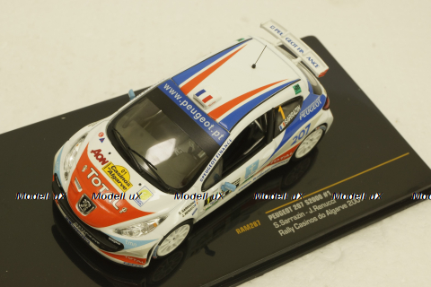 Peugeot 207 S2000 #1 Rally Casinos do Algarve, 2007, RAM287, IXO 1:43