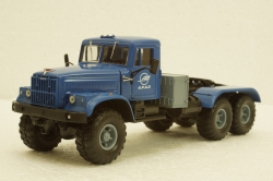 Краз-255В1, тягач, синий, Н734, Наш Автопром 1:43