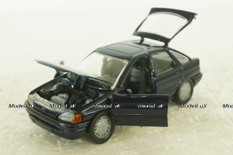 Ford Escort Ghia 1991 blue, 1090, Shabak 1:43