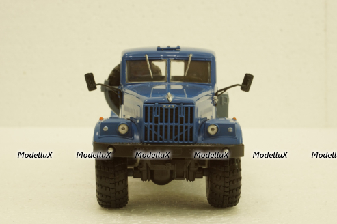 Краз-255В1, тягач, синий, Н734, Наш Автопром 1:43