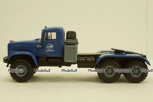 Краз-255В1, тягач, синий, Н734, Наш Автопром 1:43