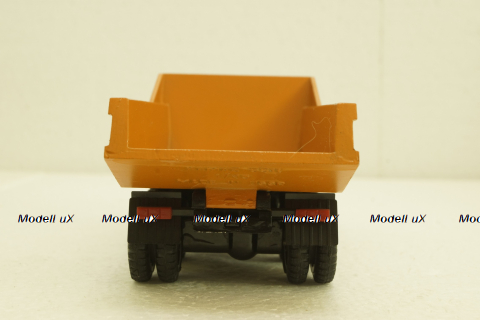 Камаз-5511, самосвал, горизонтальные ребра, оранжевый, Элекон  1:43