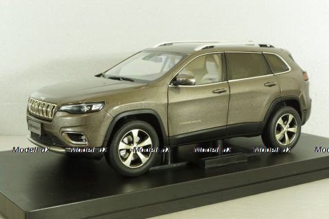 Jeep Cherokee 2019, grey, Paudi 1:18