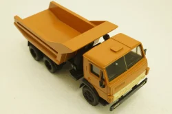 Камаз-5511, самосвал, горизонтальные ребра, оранжевый, Элекон  1:43