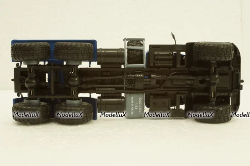 Краз-255В1, тягач, синий, Н734, Наш Автопром 1:43