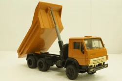 Камаз-5511, самосвал, горизонтальные ребра, оранжевый, Элекон  1:43