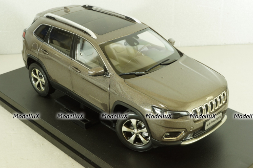 Jeep Cherokee 2019, grey, Paudi 1:18