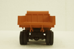 Краз-222Б самосвал, 1963г, голубой/оранжевый, Н770, Наш Автопром 1:43