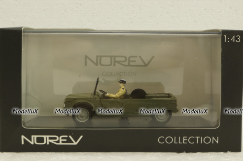 Citroen Mehari, gendarmerie, with Figure Lui de Funes, 150919, Norev 1:43