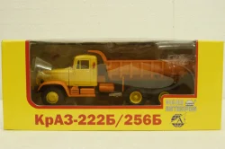 Краз-222Б самосвал, выствочный, желтый/оранжевый, Н767, Наш Автопром 1:43
