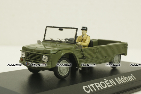 Citroen Mehari, gendarmerie, with Figure Lui de Funes, 150919, Norev 1:43