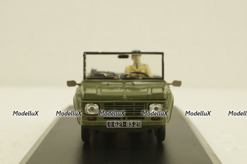 Citroen Mehari, gendarmerie, with Figure Lui de Funes, 150919, Norev 1:43
