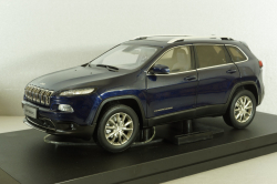 Jeep Cherokee (KL) 2013, blue, Paudi 1:18