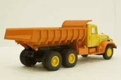 Краз-222Б самосвал, выствочный, желтый/оранжевый, Н767, Наш Автопром 1:43