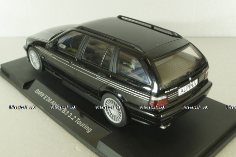 BMW Alpina B3 3.2 Touring (E36) 1995, black, MCG18228, MCG 1:18