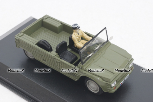 Citroen Mehari, gendarmerie, with Figure Lui de Funes, 150919, Norev 1:43