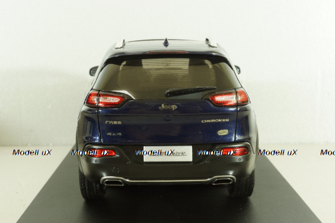 Jeep Cherokee (KL) 2013, blue, Paudi 1:18
