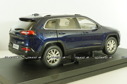 Jeep Cherokee (KL) 2013, blue, Paudi 1:18