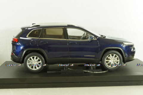 Jeep Cherokee (KL) 2013, blue, Paudi 1:18