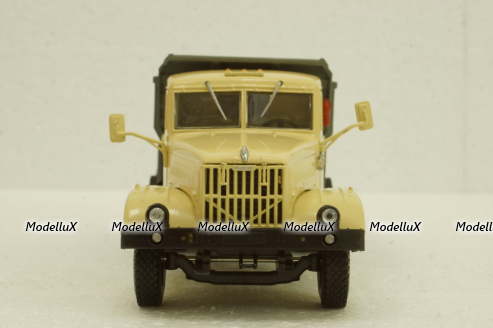 Краз-256Б1 самосвал 1987г, Хаки/зеленый, Н773, Наш Автопром 1:43